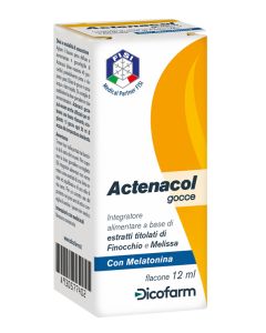 Actenacol gocce integratore per le funzionalità digestive 12 Ml 