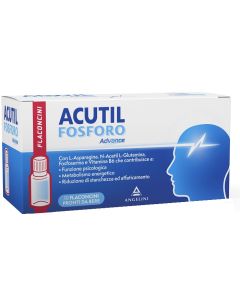 Acutil Fosforo advance integratore per la memoria 10 flaconcini
