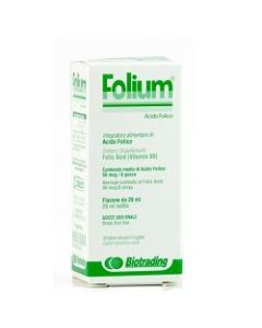 Folium integratore di acido folico in Gocce 20 ml 