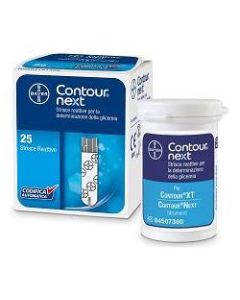 Contour Next Strisce Reattive Glicemia 25 Pezzi **