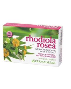 Rhodiola Rosea Integratore tonico adattogeno 30 capsule 