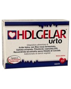 HDLgelar Urto integratore alimentare 45 Capsule 