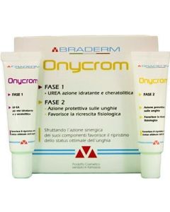 Bradern Onycrom Gel Trattamento unghiale 15+15 ml