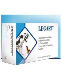 Legart Supplemento nutrizionale per l'apparato osteo-articolare di cane e gatto 30 compresse 