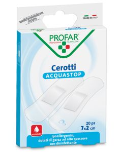 Profar Cerotti ACQUASTOP 7x2 cm 20 pezzi **