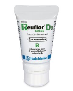 Reuflor D3 Gocce integratore di fermenti lattici vivi 5 ml 