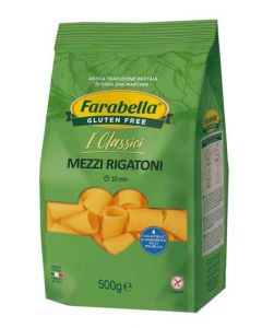 Farabella Pasta Senza Glutine Mezzi Rigatoni 500 gr 