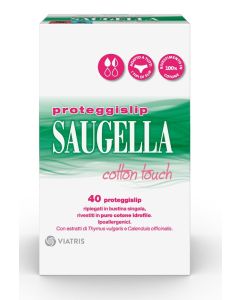 Saugella Cotton Touch Proteggi Slip 40 Pezzi 