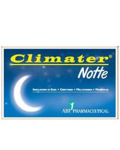 Climater Notte integratore per menopausa e sonno 20 compresse