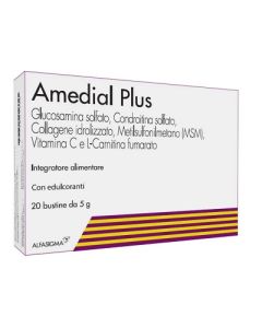 Amedial Plus Integratore per ossa e cartilagini 20 bustine 