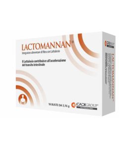 Lactomannan integratore con lattulosio 18 Buste
