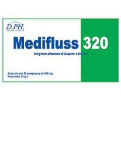 Medifluss 320 Integratore per la prostata 20 compresse 