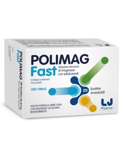 Polimag Fast Integratore a base di Magnesio 20 Bustine 