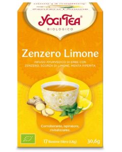 YOGI TEA ZENZERO LIMONE 30,6G 