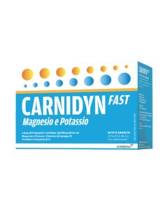 Carnidyn Fast integratore di Magnesio e Potassio 20 Bustine 