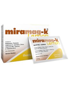 Miramag K Lemon integratore Potassio e Magnesio 20 bustine 
