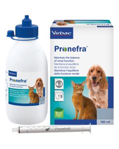 Pronefra Sospensione Orale per Cani e Gatti Funzione Renale 180 ml 