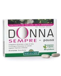 Donna Sempre Pausa Integratore per la Menopausa 30 Compresse 