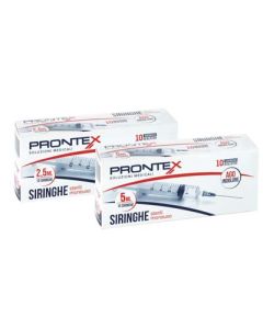 Prontex Siringa da 5 ml Ago Indolore 10 Pezzi **