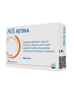 Avs Retina Integratore per il benessere della vista 30 Compresse 