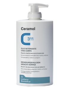 Ceramol 311 Olio detergente viso corpo 400 ml 