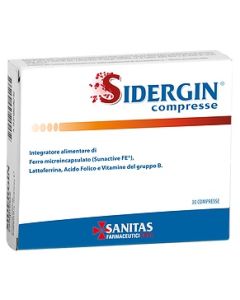 Sidergin Integratore a base di ferro 30 Compresse 