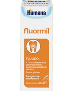 Humana Fluormil Integratore alimentare Gocce 15 Ml 