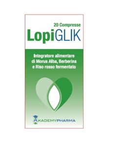 Lopiglik Integratore a base di riso rosso fermentato 20 Compresse 