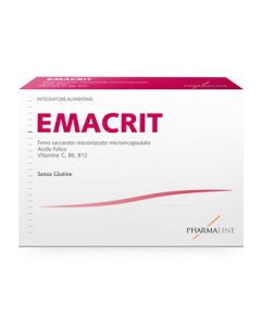 Emacrit Integratore Ferro contro stanchezza 30 Capsule 