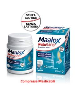 Maalox Reflurapid 40 Compresse Masticabili **