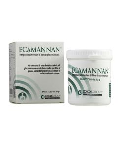 Ecamannan Polvere Integratore per il controllo del Peso 50 Gr