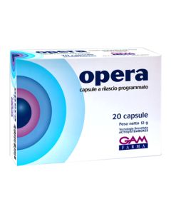 Opera Integratore a base di acido alfa-lipoico 20 capsule 