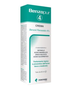 Benzopur 4 crema trattamento Acne 30 ml 
