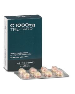 BIOS LINE Principium C 1000 Tre Tard Integratore di vitamina C 24 Compresse 