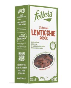 Andriani Felicia Bio Sedanini Alle Lenticchie Rosse Senza Glutine 250 gr 