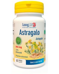 LongLife Astragalo Integratore per le naturali difese dell'organismo 60 Capsule 