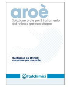 Aroè Dispositivo medico per il reflusso gastroesofageo 20 stick monodose **