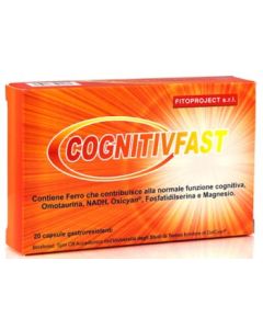 Cognitiv Fast Integratore Alimentare 20 Capsule Gastroresistenti 