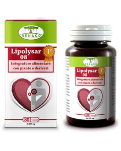 Lipolysar 08 integratore a base di monacolina K 80 Capsule 
