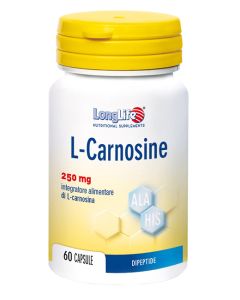 LongLife L-Carnosine Integratore funzione muscolare 60 Capsule