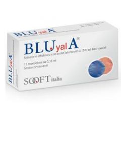 Blu Yal A Gocce oculari 15 flaconcini monodose 0,30 Ml 