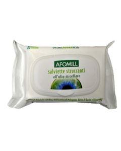 Afomill Salviettine Struccanti All'Olio Micellare 20 Pezzi 