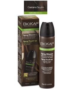 Bios Line Biokap Nutricolor Spray Ritocco Castano Scuro 75 ml 