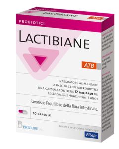 Lactibiane ATB Integratore a base di probiotici 10 capsule 