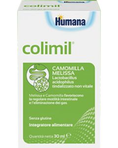 Humana Colimil integratore per le coliche del bambino gocce 30 ml 