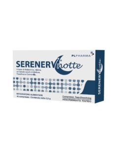 Serenerv notte integratore per il sonno 40 compresse 