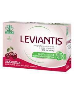 Leviantis integratore intestinale gusto Amarena 16 Buste