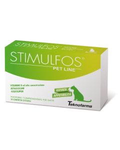 Teknofarma Stimulfos Pet Line Gatto Mangime Complementare 30 Compresse
