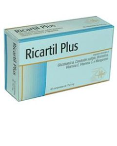 Ricartil Plus integratore per la cartilagine 40 compresse 