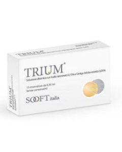 Trium Monodose Gocce Oculari Soluzione Oftalmica 15 Flaconcini **